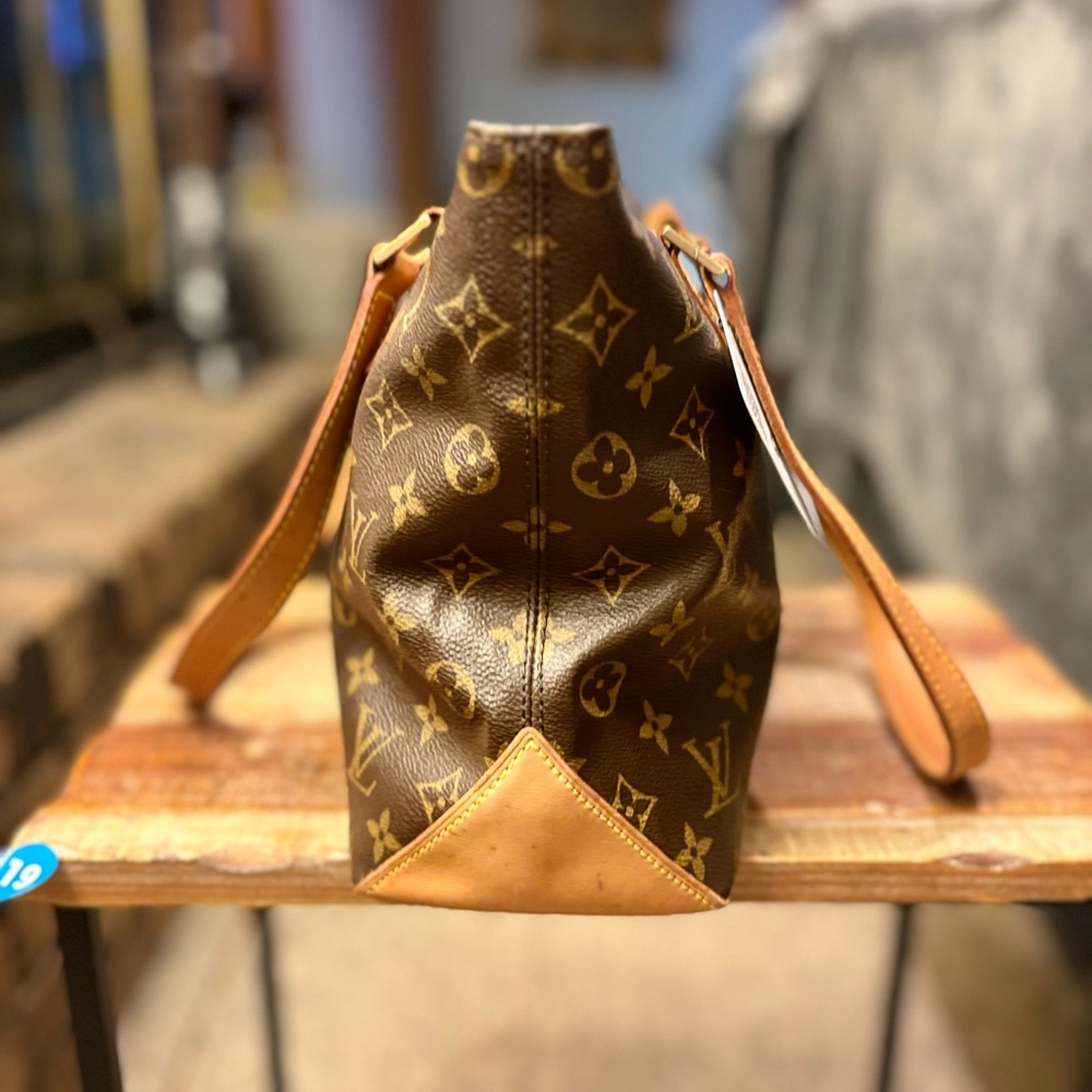 Authentic Louis Vuitton Cabas Piano Shoulder Bag Monogram Canvas + COA Included - Picture 5 of 16